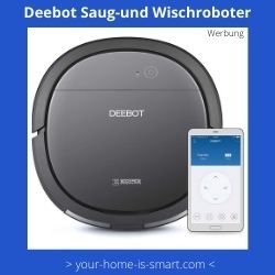 Saug-und Wischroboter der Marke Ecovacs