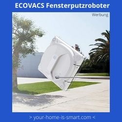 Fensterputzroroboter der Firma Ecovacs