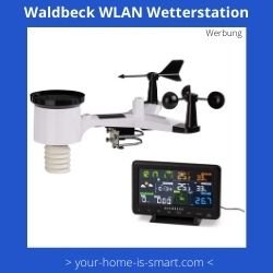 WLAN Wetterstation der Firma Waldbeck